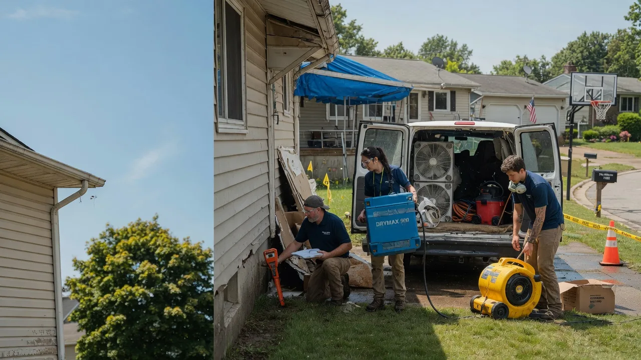 Ceiling Leak Cleanup in Pennsylvania near me